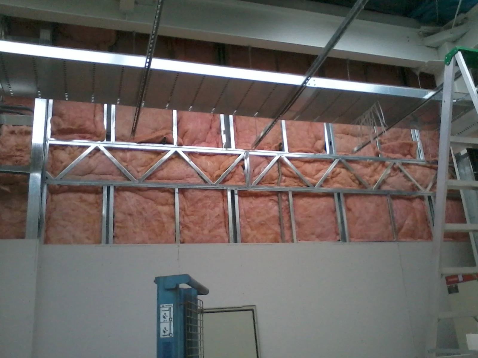 Tabiquería drywall Jockey Plaza